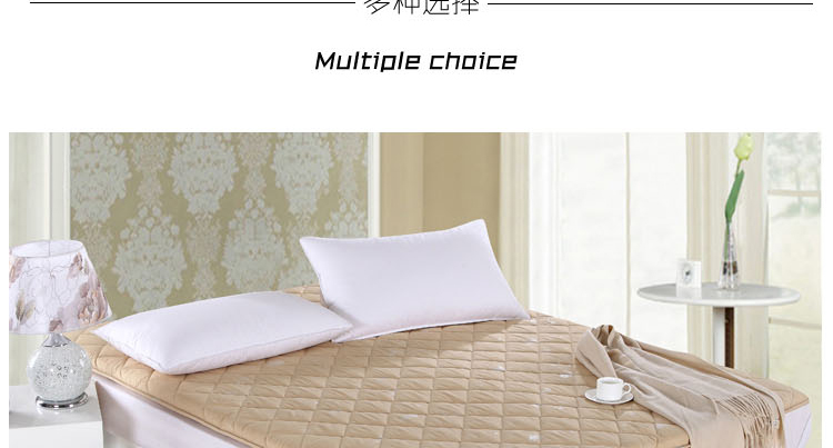 袋鼠 超值羊毛床垫/床褥 高弹床垫 超值羊毛(驼色) 超大双人1.