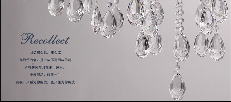 AOVVO 欧式奢华进口水晶吊灯客厅卧室灯饰灯具 透明色水晶灯1027p 15头K9水晶 带LED光源