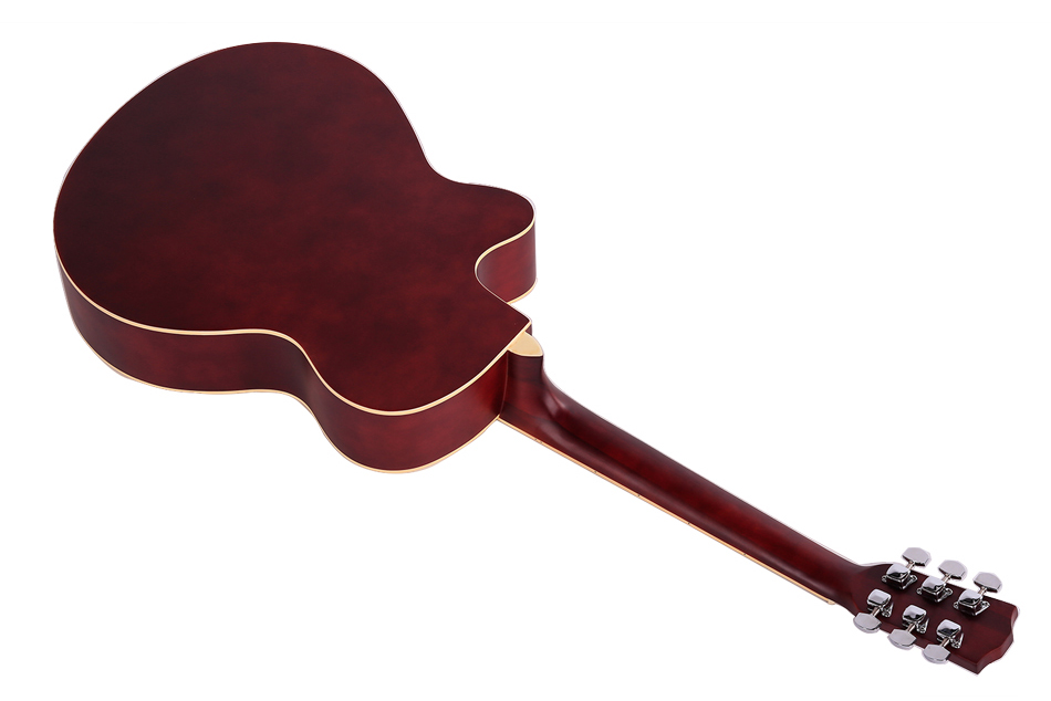 艾伦ellen正品40寸木色 黑色 蓝色民谣吉他木吉他高品质吉他初学吉他