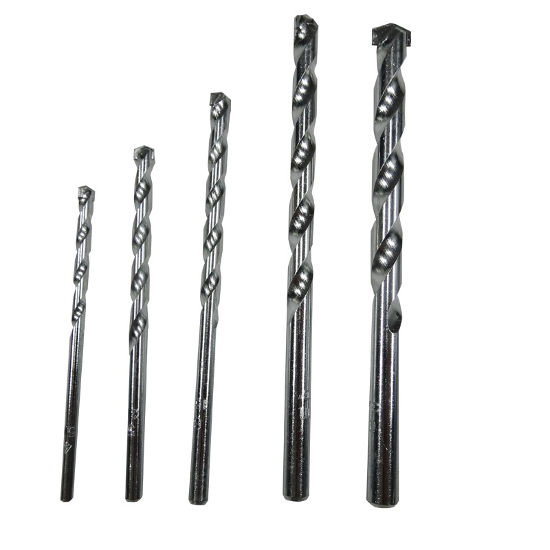 博世（BOSCH）圆柄冲击钻石工钻头套装（5支装）(4/5/6/8/10mm）