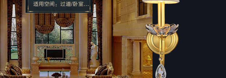 金达欧式全铜吊灯 k9水晶 餐厅 简约美式 客厅灯TB1025系列金 12+6头