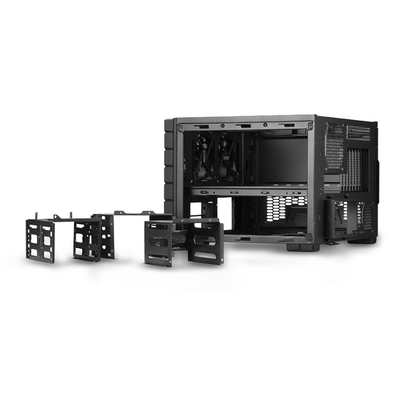 CoolerMaster HAF XB Evo Black Business ATX Desktop Computer Mid-Tower Chassis Horizontal Server Chassis Classic Chassis