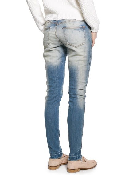 mango春夏2014|超瘦腿arizona牛仔裤|23033520 白色 36