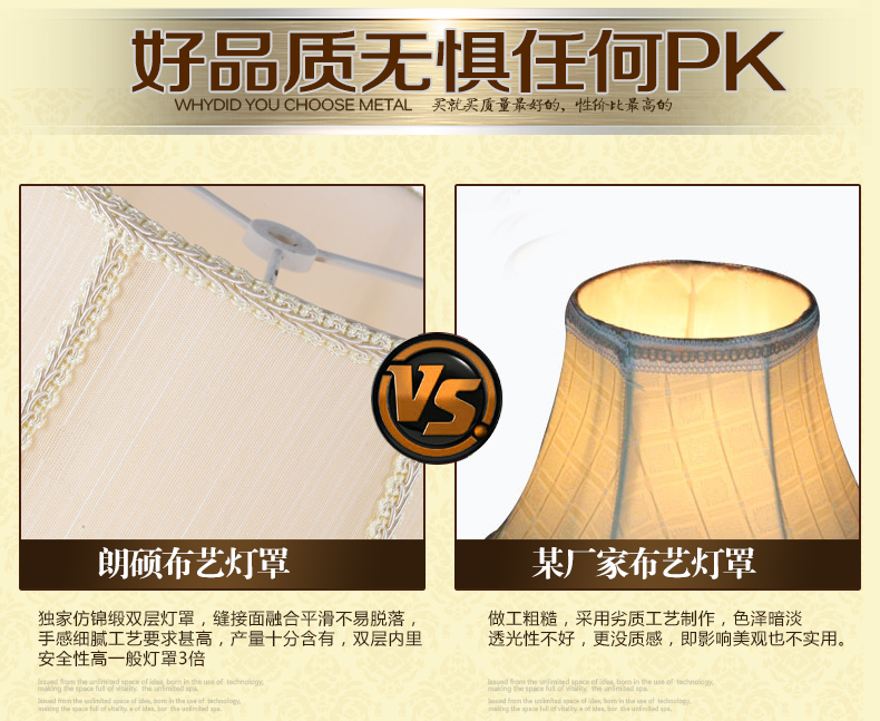 朗硕 欧式卧室床头台灯婚庆创意田园床头灯温馨装饰台灯MT1103