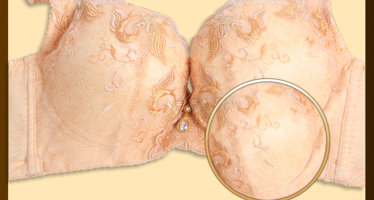 【内衣大促】【送内裤】凤舞涅盘 小胸厚收副乳聚拢调整型文胸 大红色