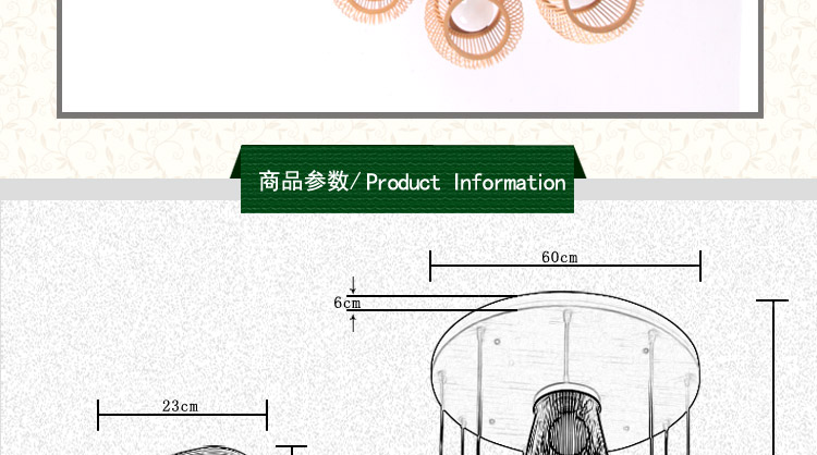 比月照明 中式餐厅客厅灯具现代东南亚田园竹灯笼木质楼梯创意吊灯3158
