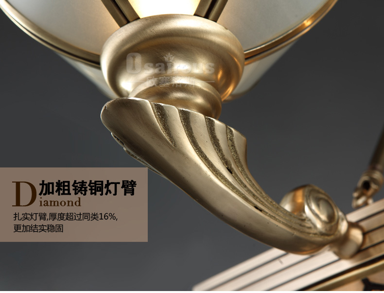 欧塞洛斯奢华吊灯 欧式手工全铜焊锡灯 客厅卧室灯具 15头