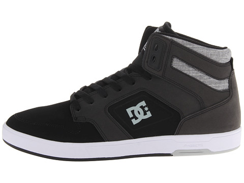 隆恩美國代購正品dc shoes男式 nyjah hi black 運動休閒鞋