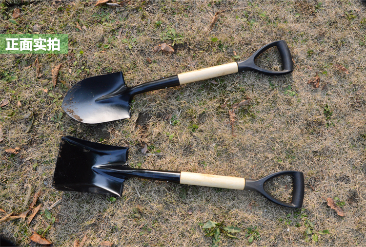 斯特克园艺工具 木柄铁锹 工兵铲锹 园林园艺铲子农用铲子种菜种花