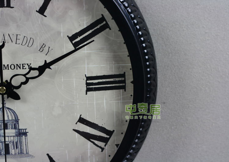 
                                                            丽盛（LISHENG）新中式客厅实木壁挂钟装饰石英钟表中国风时钟卧室静音挂表 棕色                
