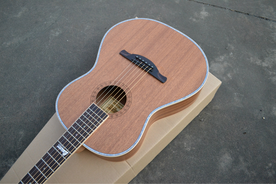 dadarwood 达达牌 36寸民谣木吉他 dw320 全沙比利