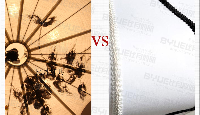 比月中式吊灯餐厅布艺手工灯具创意酒店过道书房客厅灯具2355 小号