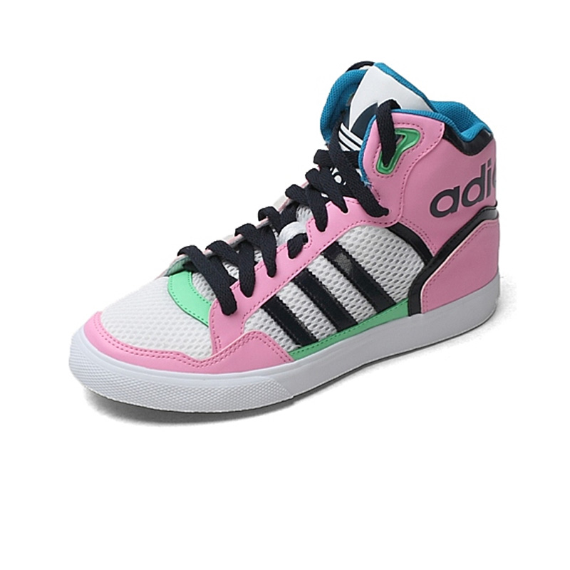 阿迪達斯adidas女鞋專櫃正品2014春款耐磨高幫休閒鞋d65392 d65393 d