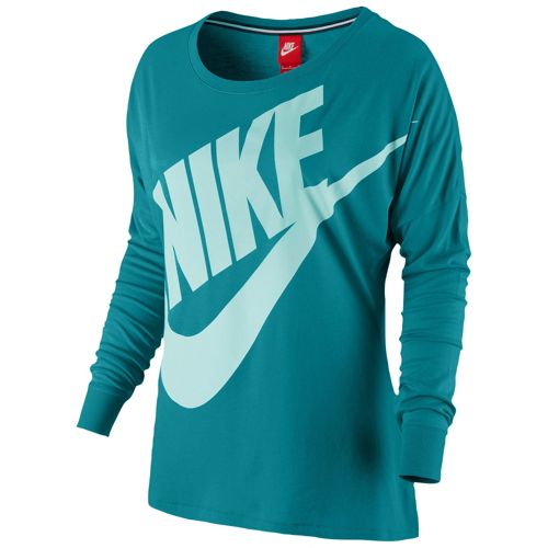 隆恩美国代购专柜耐克nike女 signal loose l/scasual 街头潮流t恤