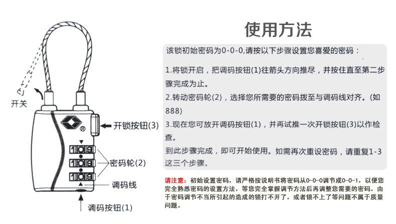 行李箱密码锁的结构图图片