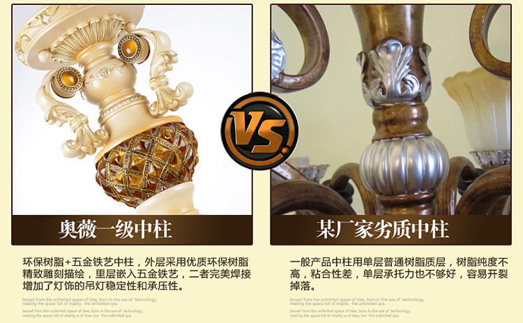 奥薇 欧式简约艺术餐厅吊灯客厅卧室吊灯1049p 5M
