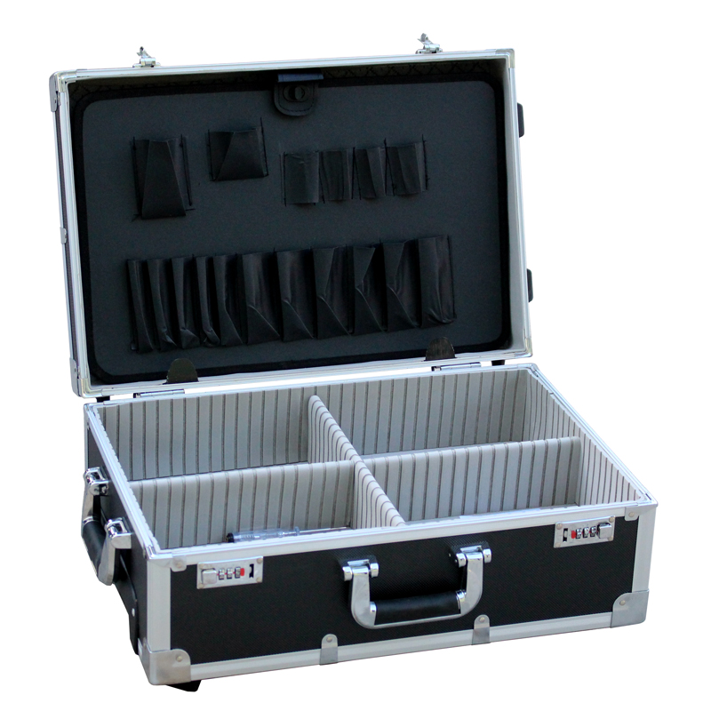 LAOA (LAOA) aluminum alloy trolley case tool box aluminum alloy trolley case with password lock tool box suitcase with password lock LA112521