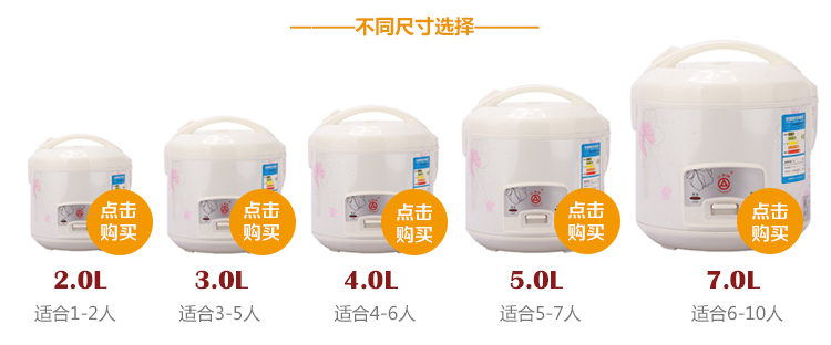 
                                        
                                        三角（Triangle） 三角牌自动电饭煲电饭锅5L 不粘锅内胆 CKD-X50                