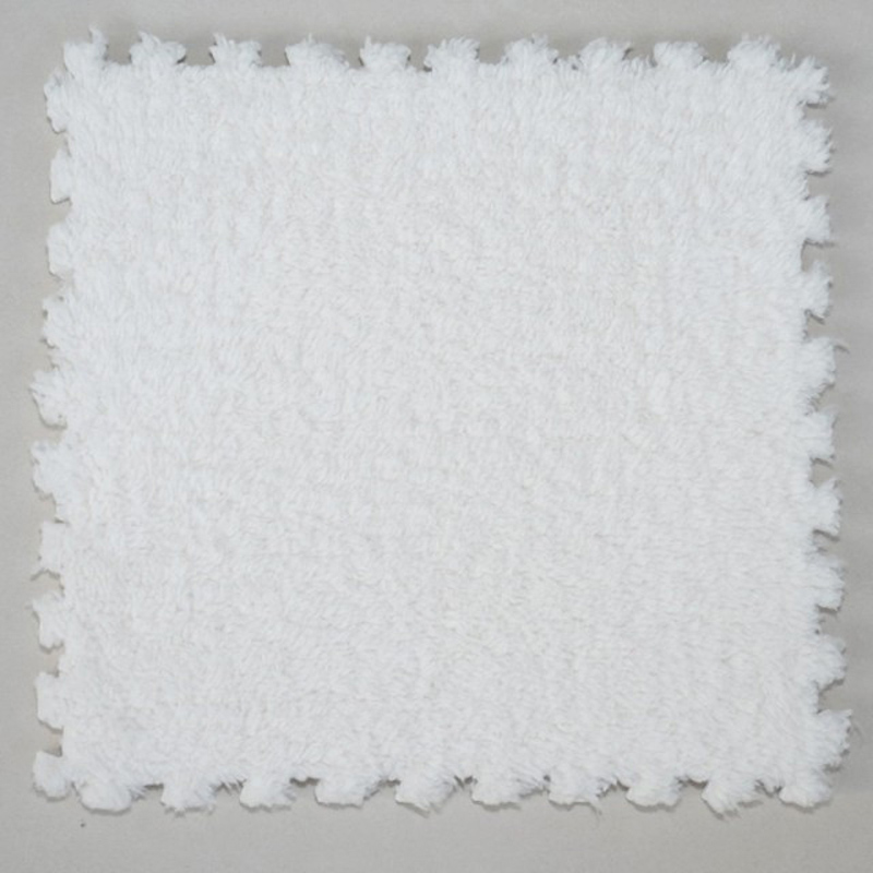 Zhonghong foam puzzle carpet covers the whole tatami bedroom, children's game mat, suede splicing carpet, EVA can be cut and customized, princess large area single piece, white 31*31CM, small piece, single color