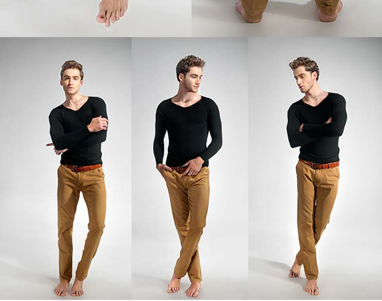 水手公园 2014秋冬新款 休闲裤 男 舒适透气韩版修身