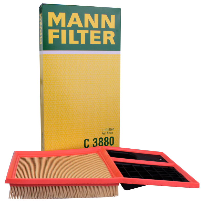 Mannfilter C3880M+W712/90 m+WK69/2+CUK2939 Luft/Elektroöl/Kraftstoff/Klimaanlage vier Filterset