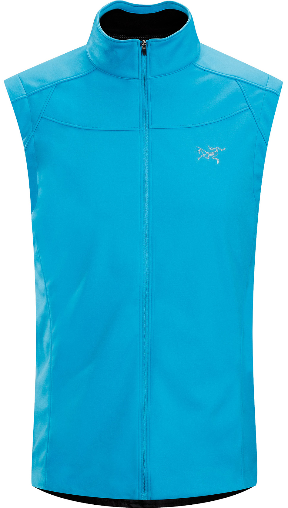 版型:运动裁剪 特点: —胸部采用防风,透气防泼水的windstopper 面料