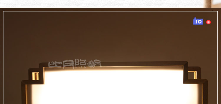 比月照明 东南亚风格简约客厅餐厅吧台灯水曲柳实木创意长方形吊灯3182
