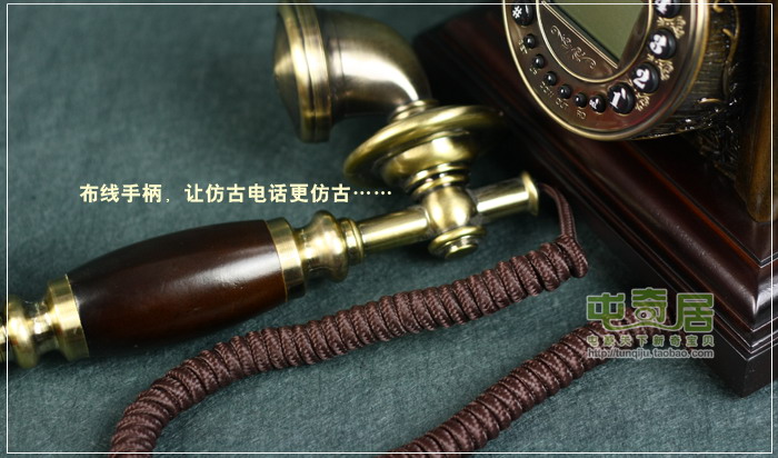 
                                                            欧式仿古电话机/复古电话机/带免提背光来显/5101A 背光版                