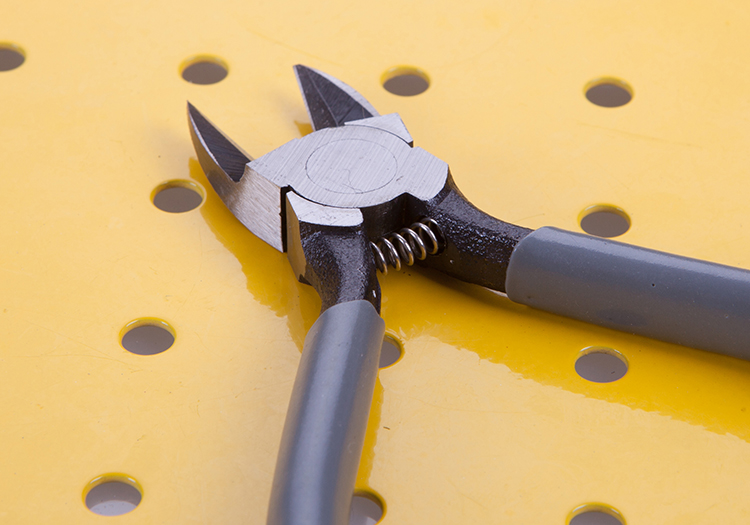 釰(福冈)日式电子迷你水口钳子5寸扎带钳子塑料水口钳 fo-1112