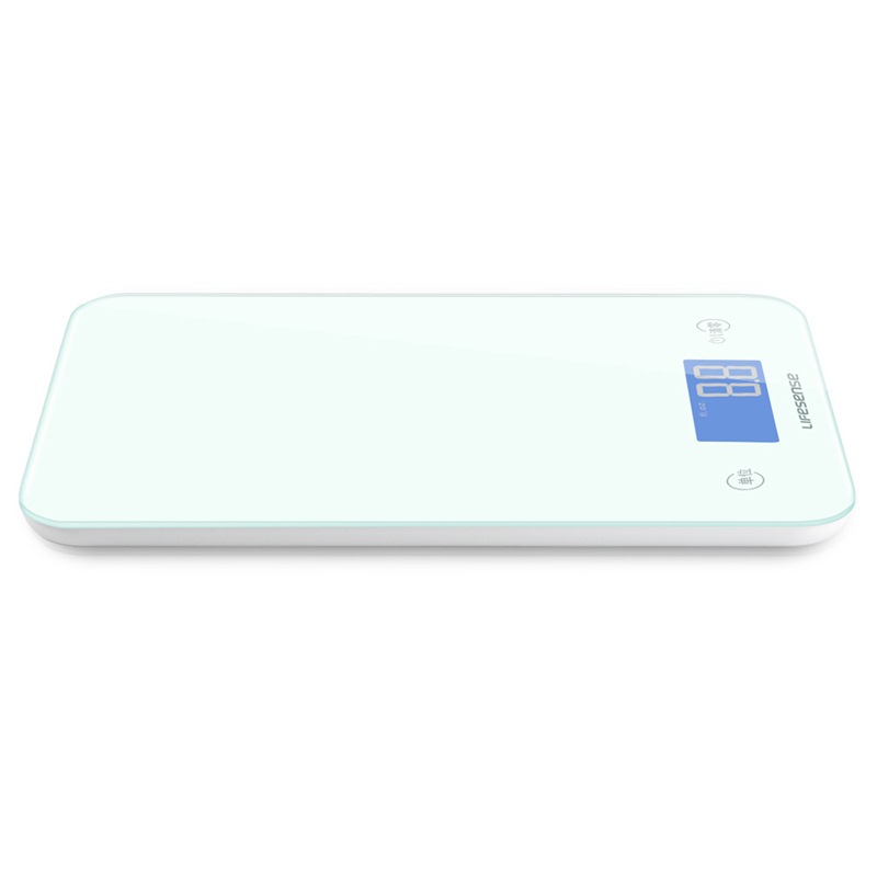 Lexin GKS-866 Kitchen Scale Baking Scale Electronic Scale Accurate 1g High-precision Electronic Baking Scale Electronic Kitchen Scale (White Practical Model)