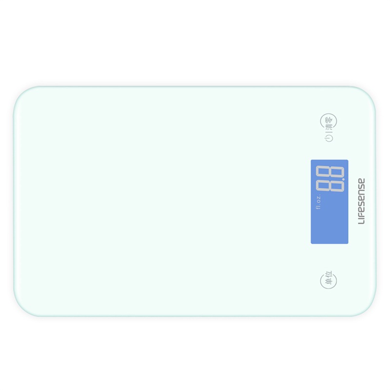 Lexin GKS-866 Kitchen Scale Baking Scale Electronic Scale Accurate 1g High-precision Electronic Baking Scale Electronic Kitchen Scale (White Practical Model)