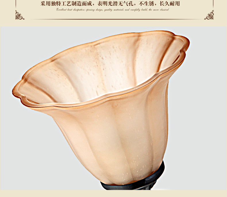 蒙特丽 客餐厅卧室书房过道吊灯CH003 美式田园复古灯具 埃尔米斯(B) 12头别墅工程款 配送led灯泡(E27黄光5W)