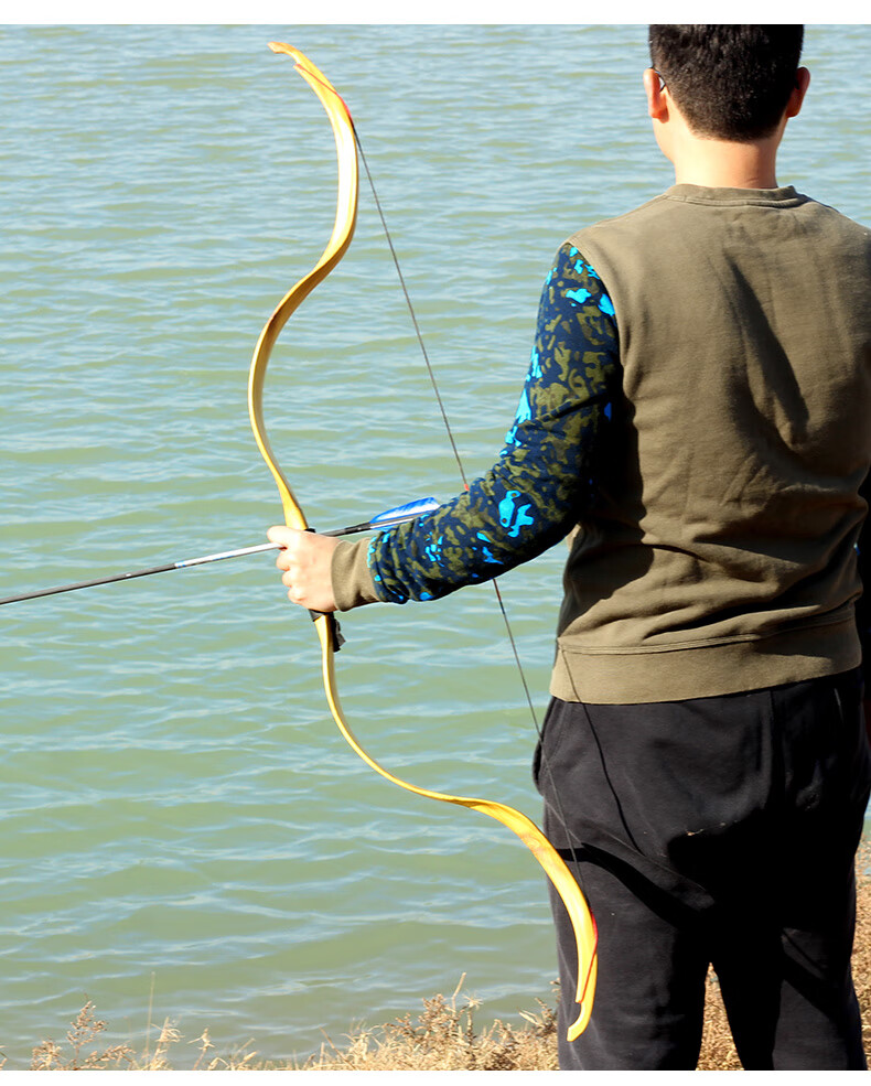 蒙古式传统弓户外竞技反曲弓箭射击射箭古代狩猎运动器材配件c5传统弓