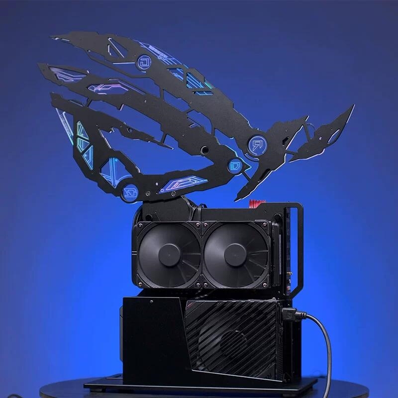 败家之眼机箱 华硕rog信仰 败家之眼 沫子 童童同款限量电竞游戏台式