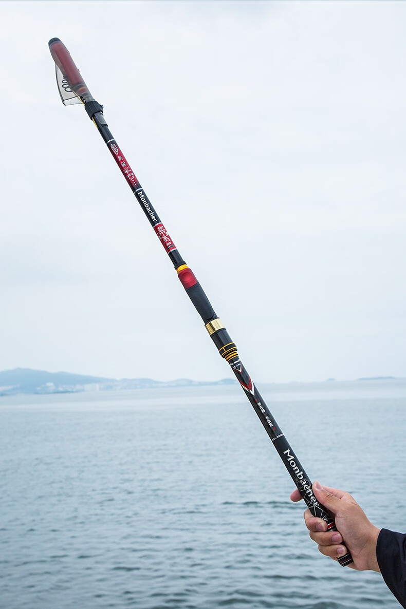 铂派威(bopaiwei)梦巴赫滑漂竿钓竿神风小爆炸抛竿碳素超轻硬地插短节