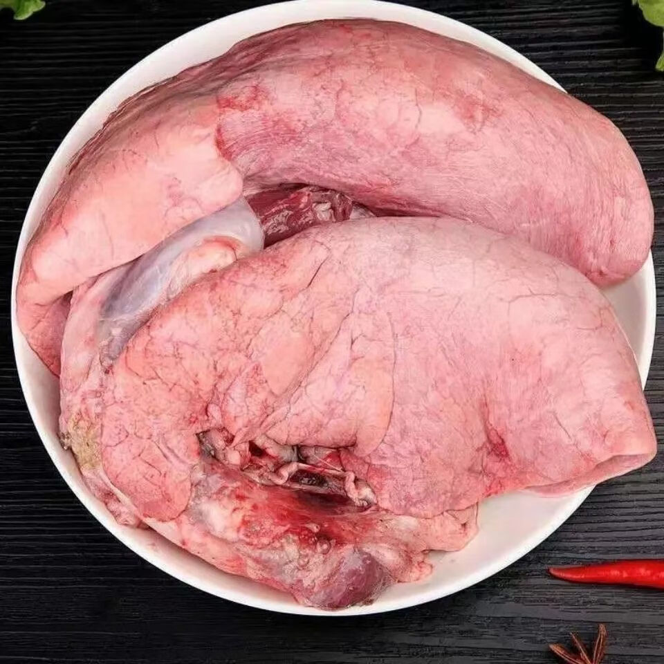 黑土猪新鲜猪肺农家散养猪肺子猪下水内脏商用批发冷冻10斤新鲜猪肺有