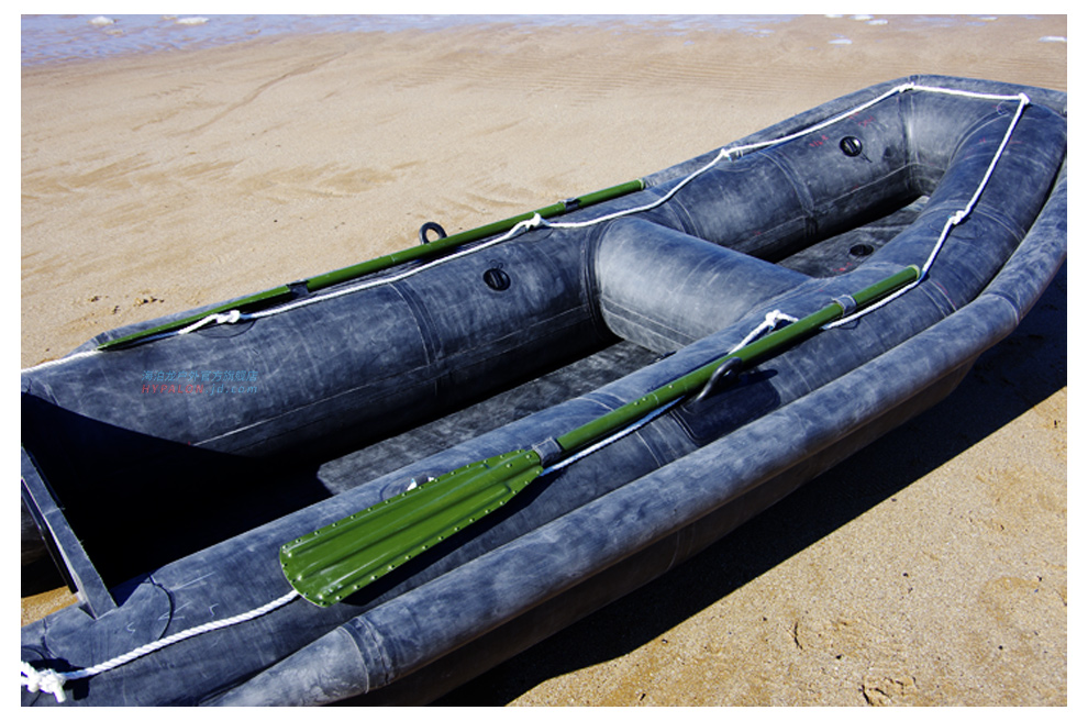 118型船4人船军加厚橡胶硬底钓鱼船皮划艇橡胶船冲锋舟充气船橡皮艇