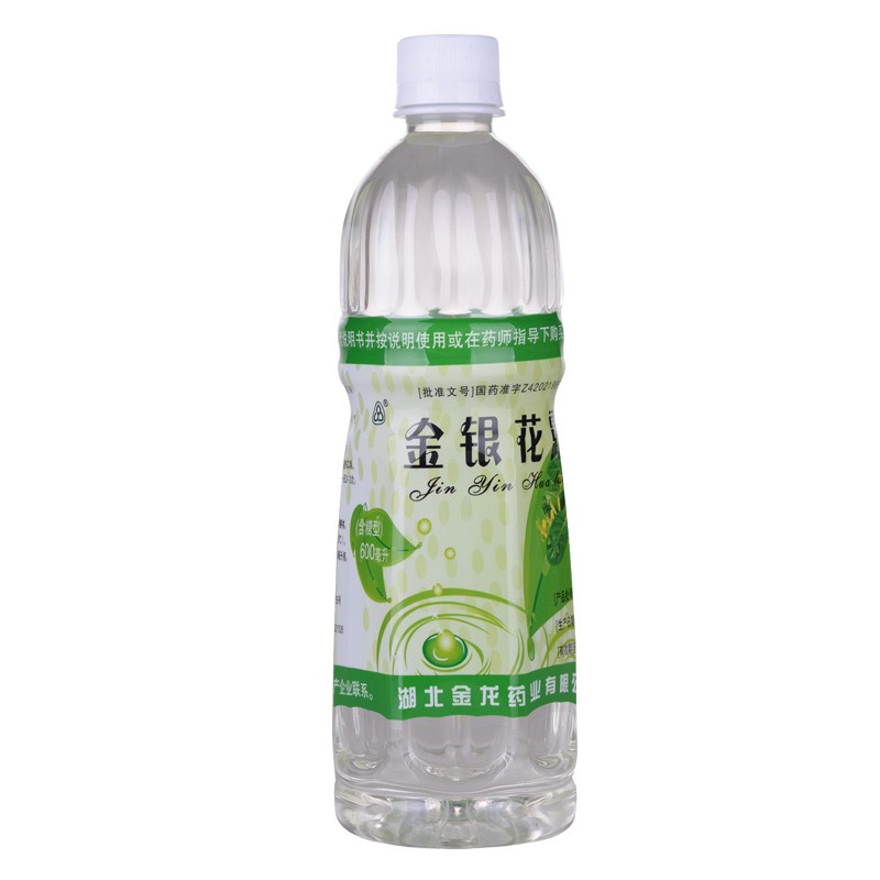 湖北金龍 金銀花露(含糖型) 600ml(每500ml相當於金銀花31.