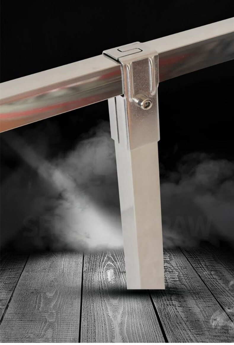 沛晴加厚25x25管接头两通紧固定器不锈钢方管卡扣连接件固定夹三通25x