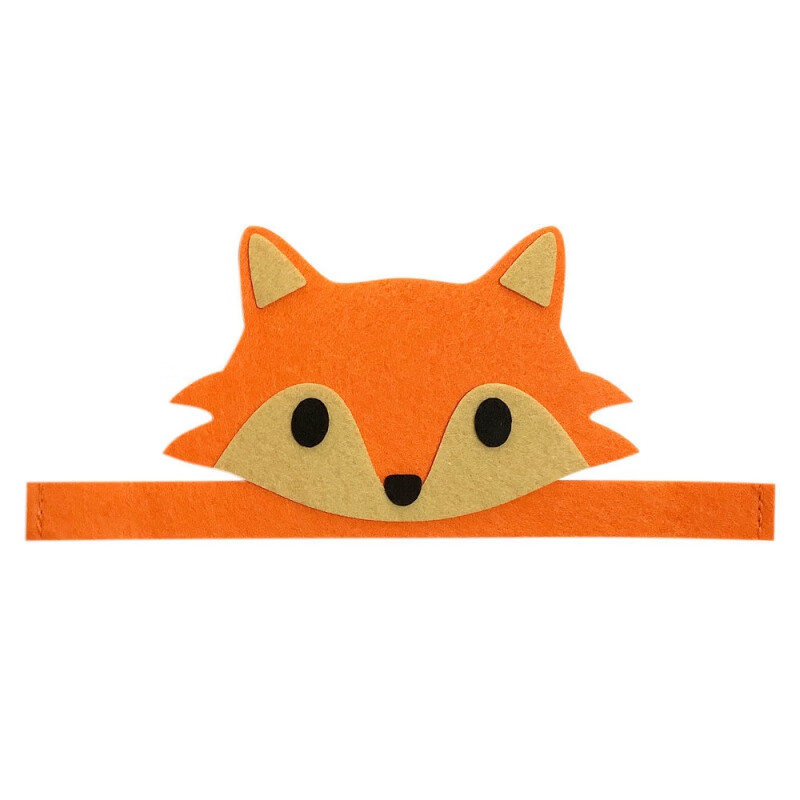 万代动物头饰幼儿园 儿童动物头饰幼儿园绘本表演道具 猴子 毛毡布