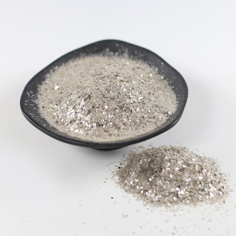 北京同仁堂银晶石中药材店铺500g银精石药用矿石散装云母石白云母另有