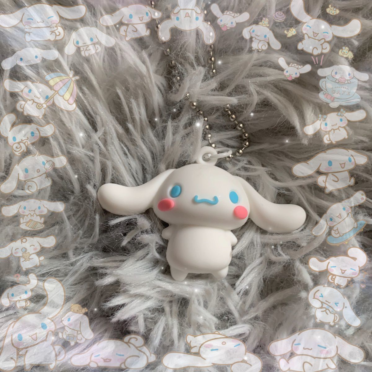 玉桂狗项链 kuromi美乐蒂库洛米项链可爱日系公仔土酷女孩蹦迪挂件超