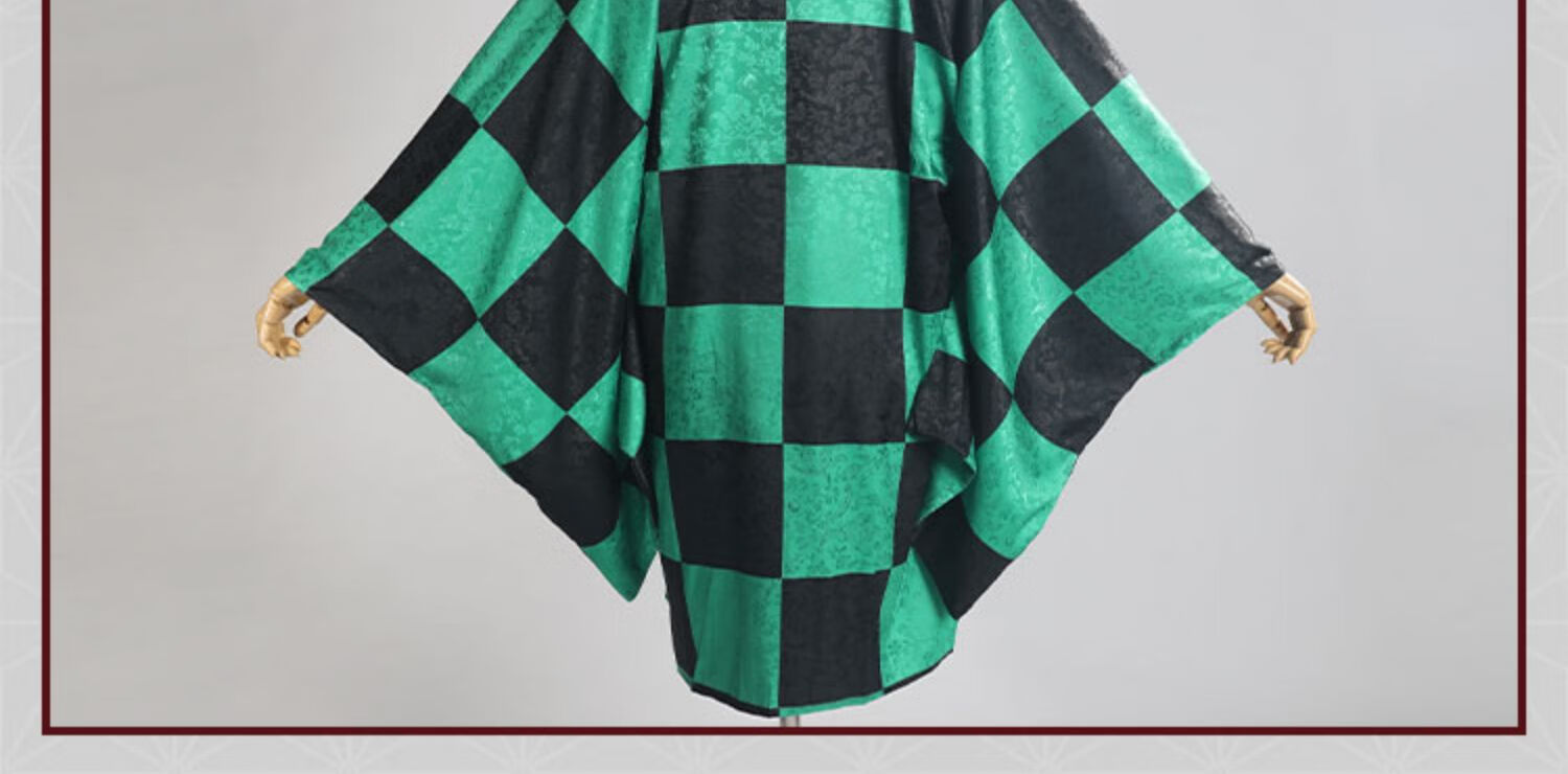 动漫二次元空调服鬼灭之刃周边羽织日系披风炭治郎祢豆子cos衣服 暗纹