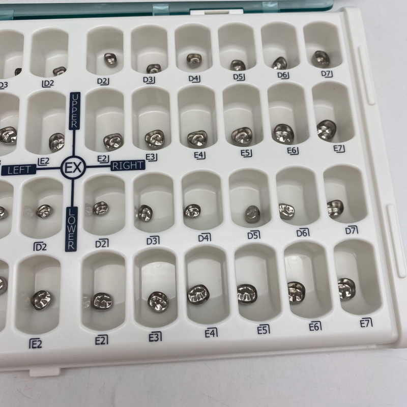 不锈钢预成冠儿童牙冠临时冠材料补充装套装 百诺 卷边钳子 缩颈钳
