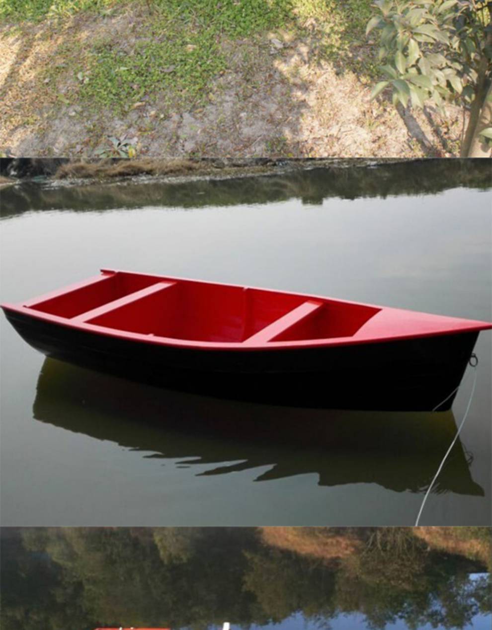 木船渔船 帆船花船户外手划木船渔船实木婚庆摄影道具摆件景观装饰