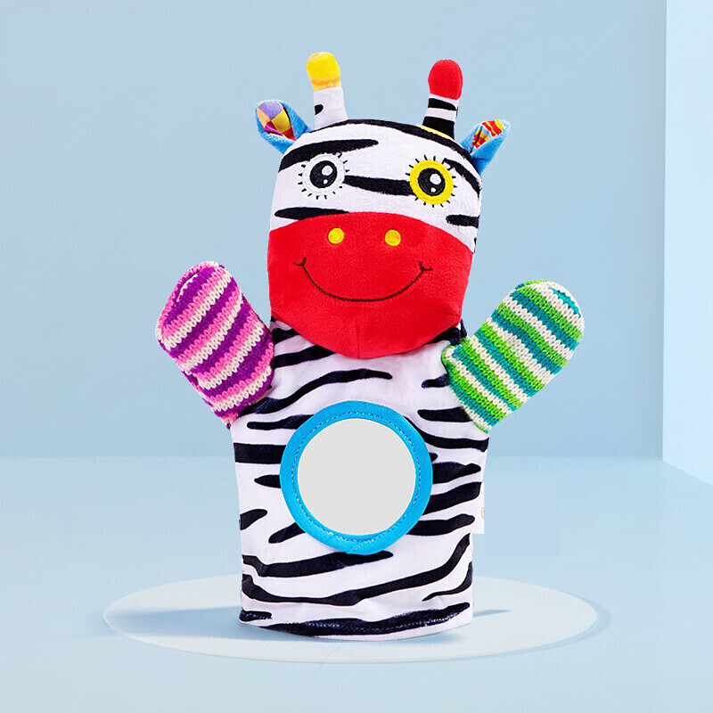 适用于布偶手套 套手上的玩偶动物手套子互动手偶玩具布偶手控表演