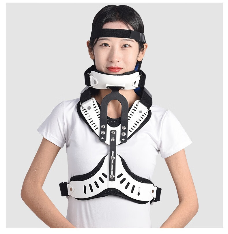 头颈胸固定支具可调节脖子颈椎骨折术后康复矫正器护具颈托支架儿童