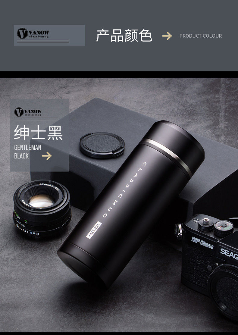 小罐茶茶杯保温杯男女士小容量316不锈钢便携小巧迷你泡茶杯随身携带