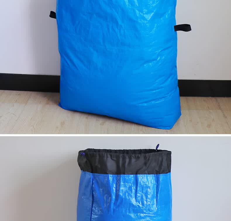 快递物流中转袋中通极兔申通韵达集包袋防水编织袋揽件打包集装袋墨绿