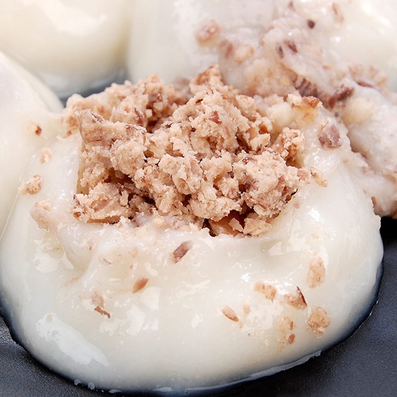 轻恋 大菜园 东北粘豆包 江米面白豆包 东北特产粘米包 350*3袋【图片